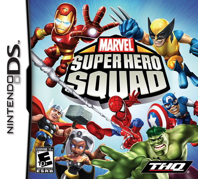 Marvel Super Hero Squad Front Cover - Nintendo DS Pre-Played