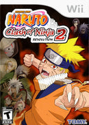 Naruto Clash of Ninja Revolution 2 Front Cover - Nintendo Wii Pre-Played