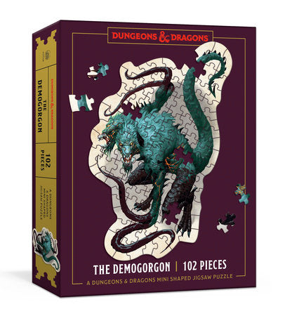 Dungeons & Dragons Mini Shaped Jigsaw Puzzle: The Demogorgon Edition