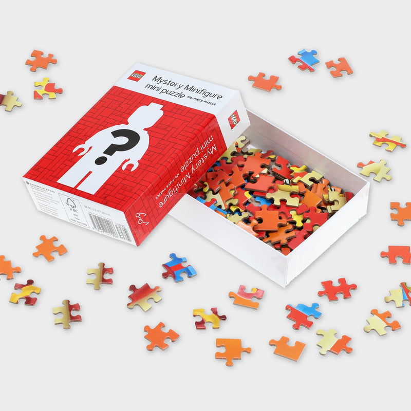 Lego Minifigures Puzzle Red Edition