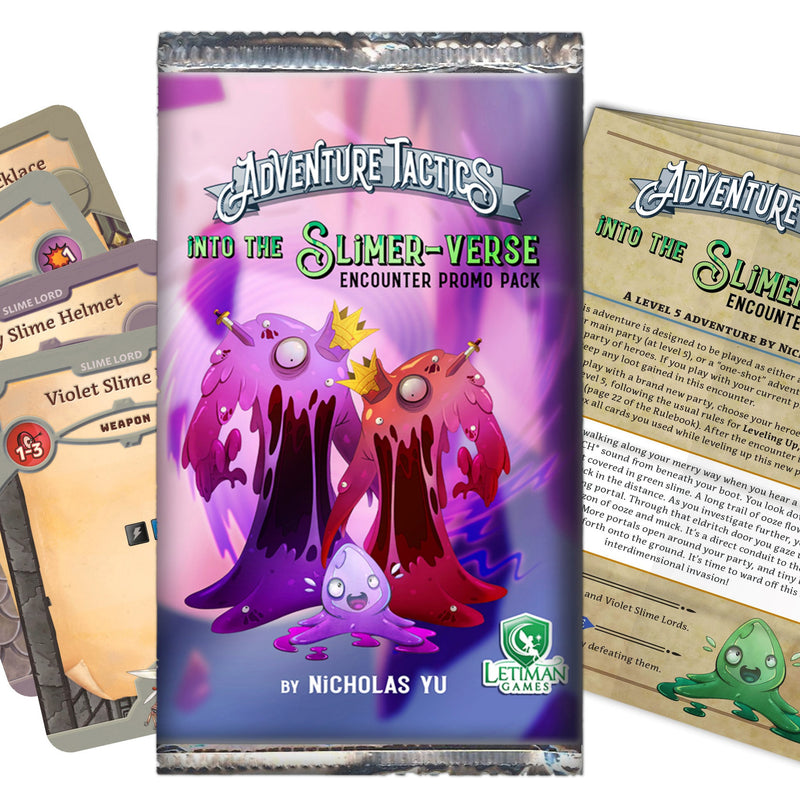 Adventure Tactics Slimerverse, Player boards, and Game boards