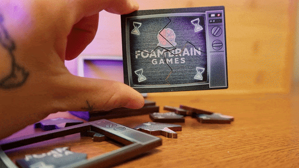 Game On CCTV Shatter Counters Token