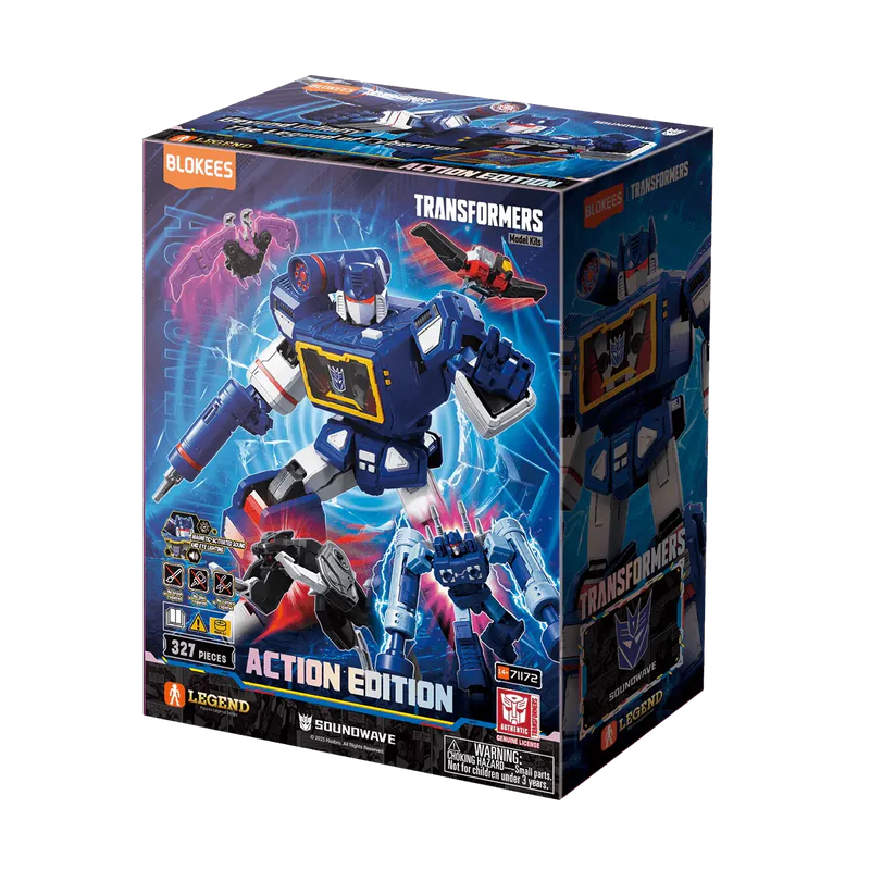 Transformers Action Edition - 03 Soundwave