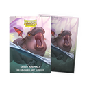 Dragon Shield (100) Brushed Art -  The Snortle