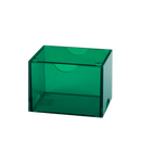 Dragon Shields Strongbox 100+ Card Deck Box - Clear Green