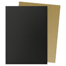 Dragon Shields (100) Matte Dual - Black & Gold