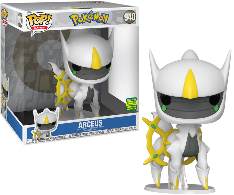 Pop! Games: Pokemon - Arceus Funko 2024 Summer Convention Exclusive 940