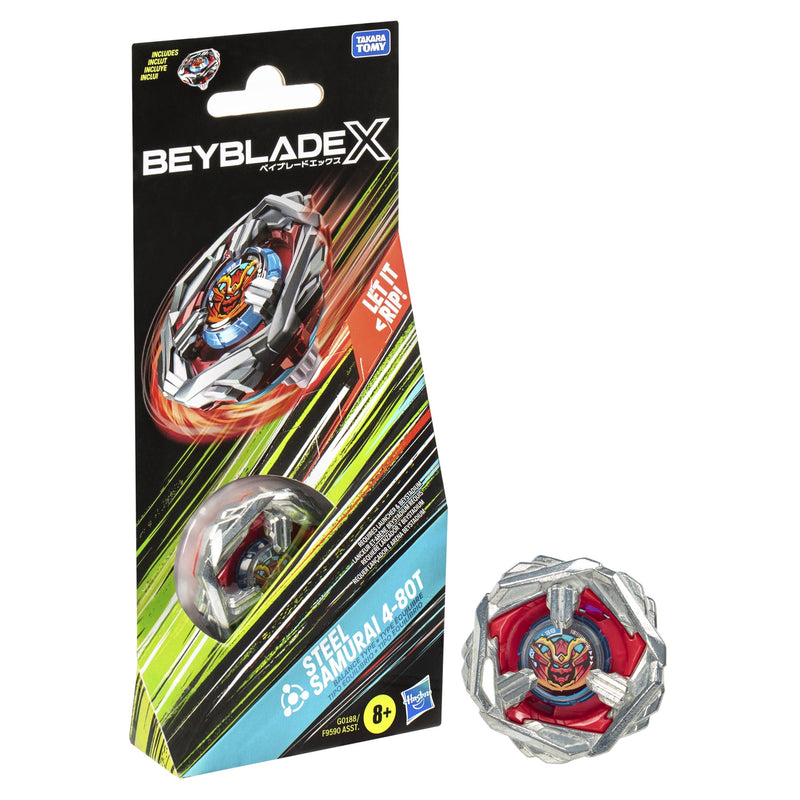 Beyblade X Booster Pack - Steel Samurai 4-80T