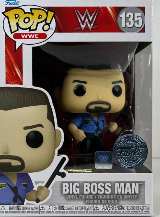 Pop! WWE - Big Boss Man Gamestop Exclusive 135