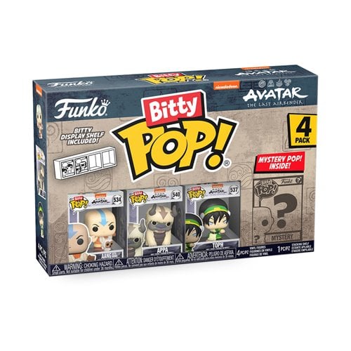 Bitty Pop! Avatar Last Airbender 4 Pack - Aang