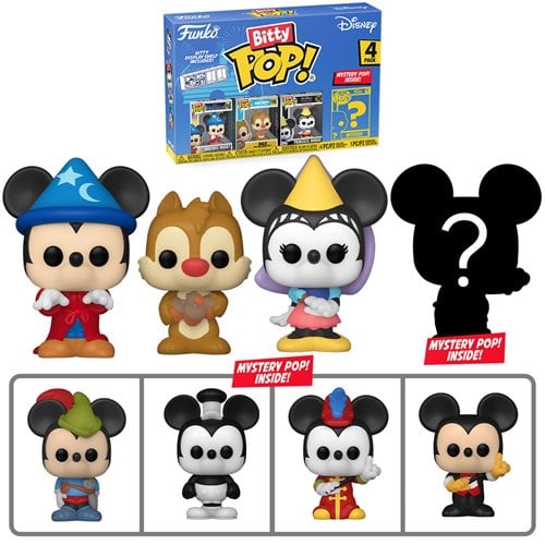 Bitty Pop! Disney Classics 4 Pack - Sorcerer Mickey