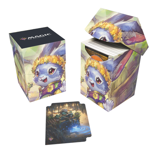 Bloomburrow Ms. Bumbleflower 100+ Deck Box - Magic the Gathering TCG