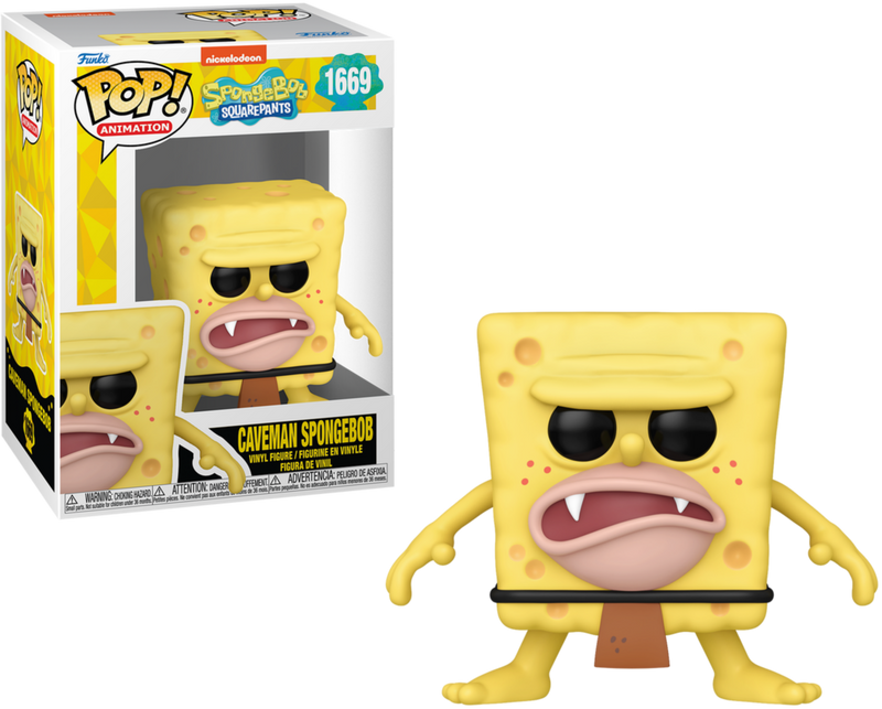 Pop! SpongeBob SquarePants 25th Anniversary - Caveman Spongebob 1669