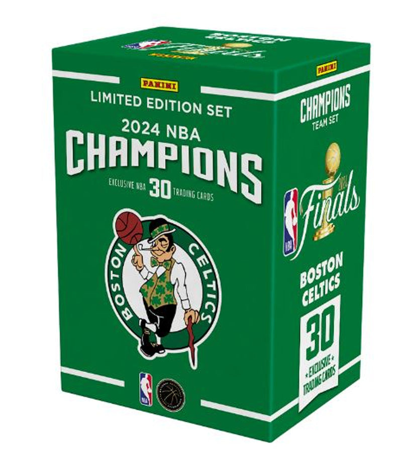 2023/24 Panini Boston Celtics Championship Team Set Basketball Blaster Box