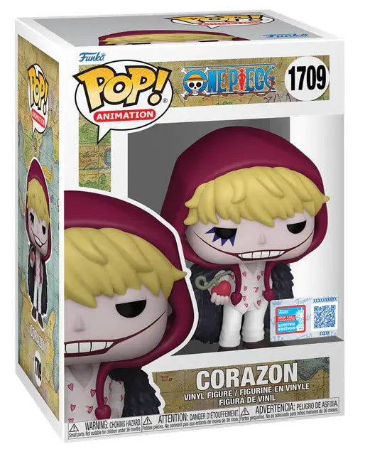 Pop! Animation One Piece - Corazon New York Comic Con Hot Topic Exclusive 1709