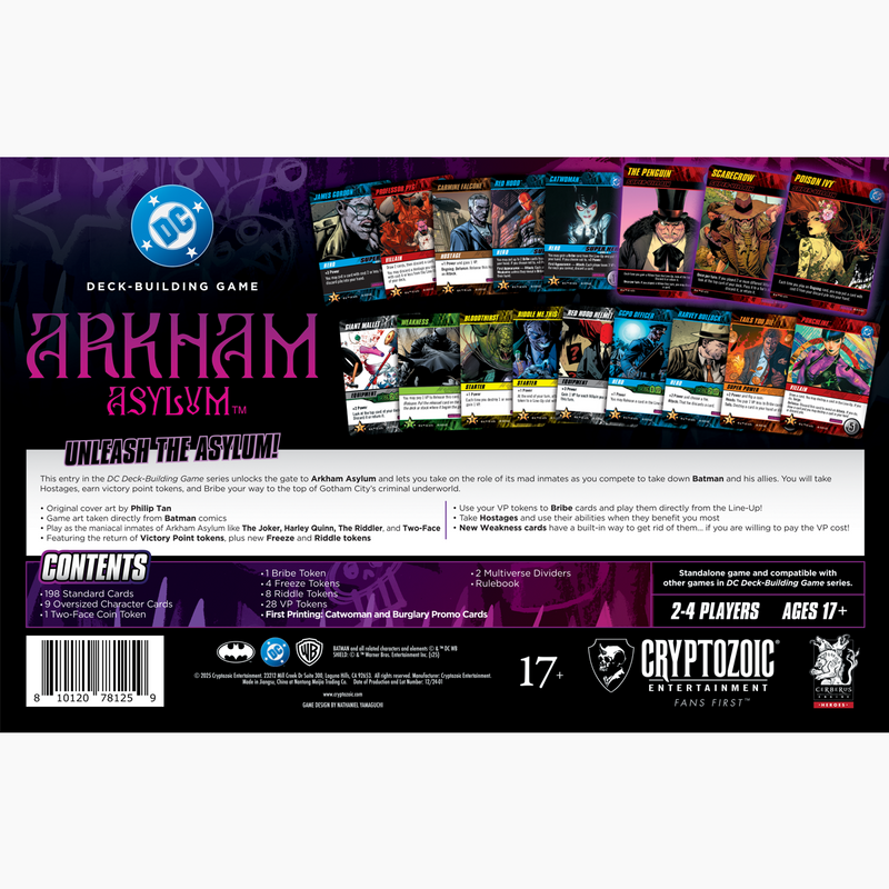 Arkham Asylum - DC Deck-Building Game