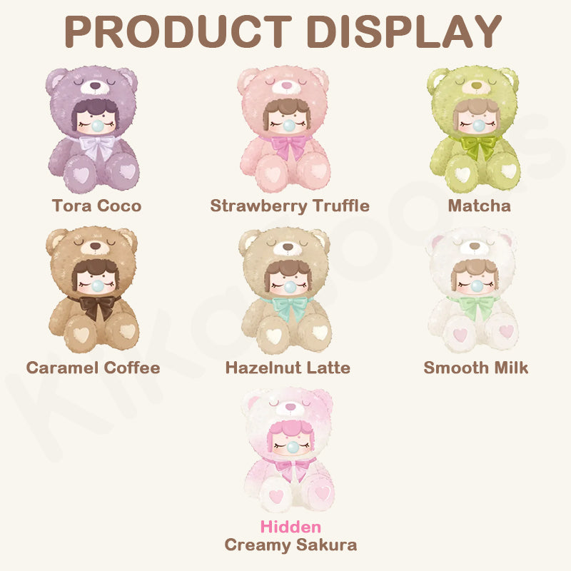 Nanci Colorful Chocolate Cutie Bears Plush Blind Box