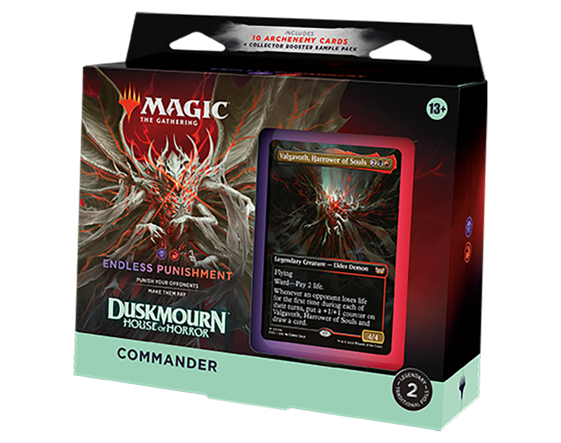 Duskmourn House of Horror Commander Deck Endless Punishment - Magic the Gathering TCG