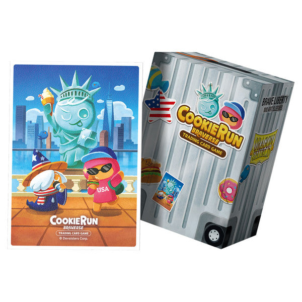 Brave Liberty Sleeves (100) - CookieRun: Braverse TCG