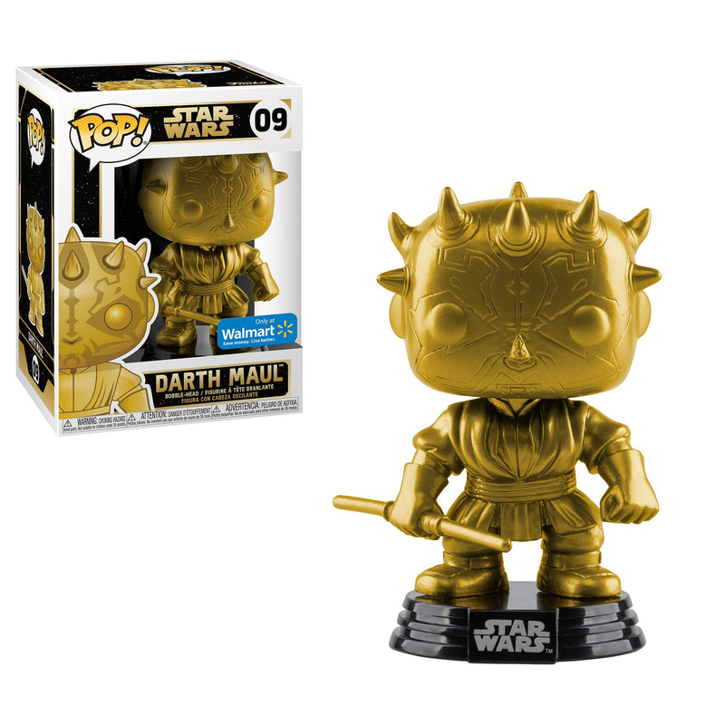 Pop! Star Wars - Darth Maul (Gold) Walmart Exclusive 09