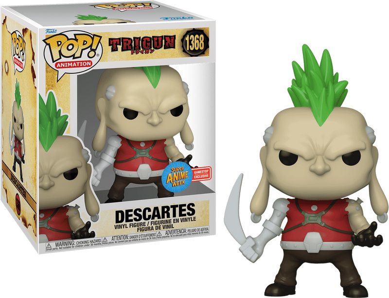 Pop! Animation Trigun - Descartes Super Anime Week GameStop Exclusive 1368