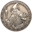 Dice Coins - d20 Male Human Wizard