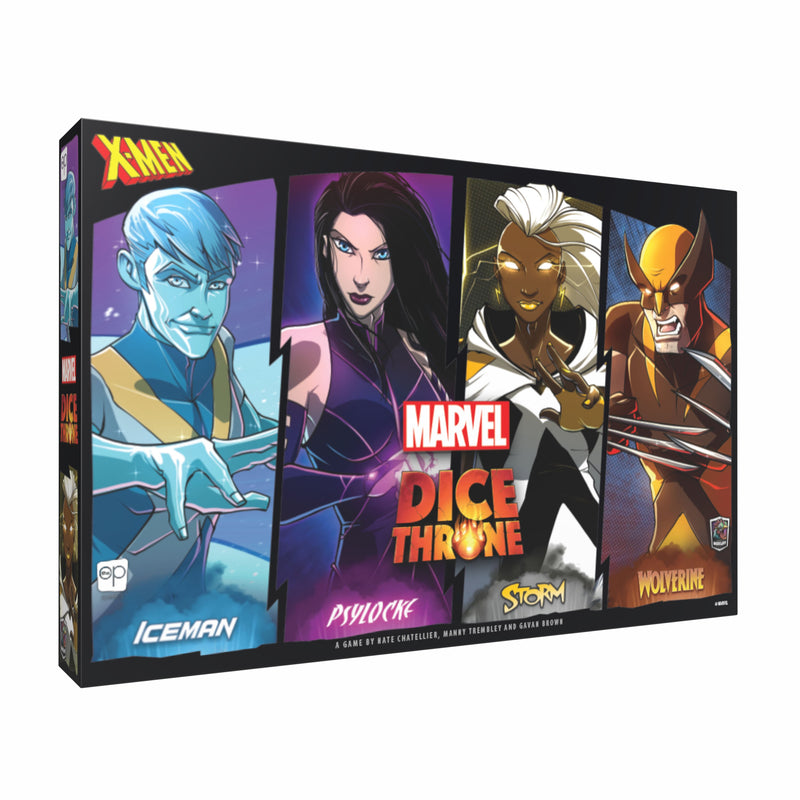 Marvel Dice Throne X-Men Box 1 (Iceman, Psylocke, Storm, Wolverine)