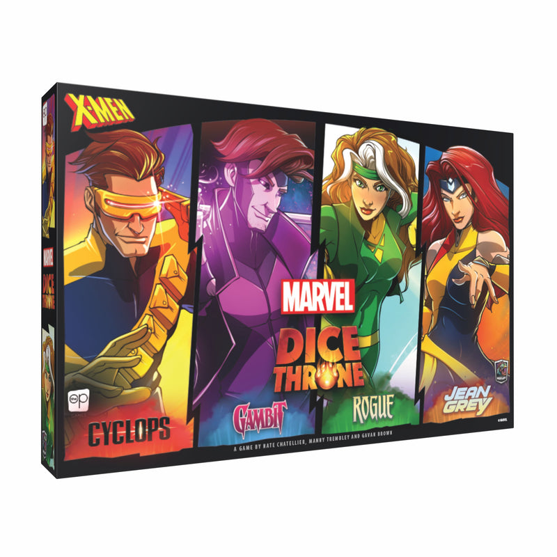 Marvel Dice Throne X-Men Box 2 (Cyclops, Gambit, Rogue, Jean Grey)