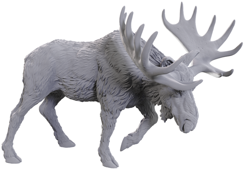 Bull Moose W24 - Wizkids Deep Cuts Unpainted Miniatures