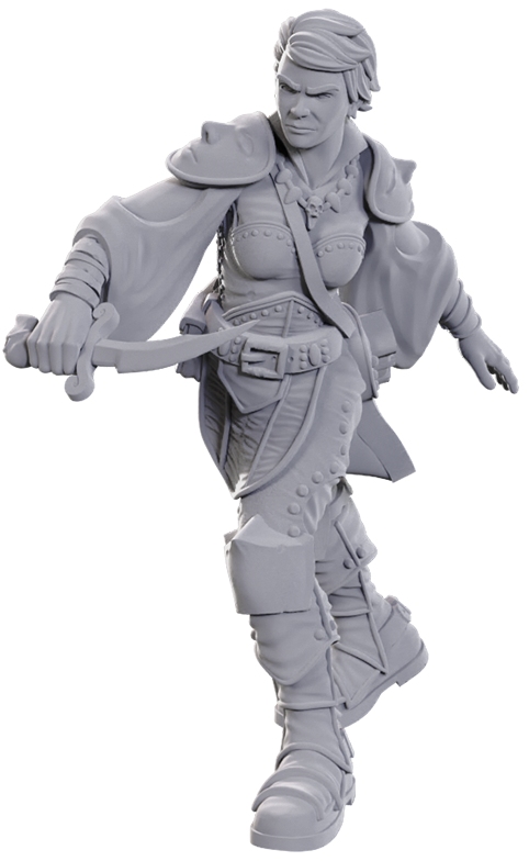 Swashbuckler W25 - Dungeons & Dragons Nolzur's Marvelous Unpainted Miniatures