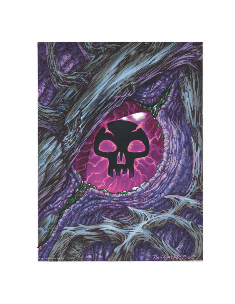 Dragon's Eye Land Swamp - Ron Spencer Art Print 9x11