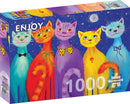 Smiling Cats 1000 Piece Puzzle
