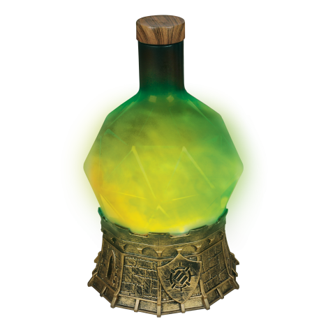 Green - Sorcerer's Potion Tabletop Light