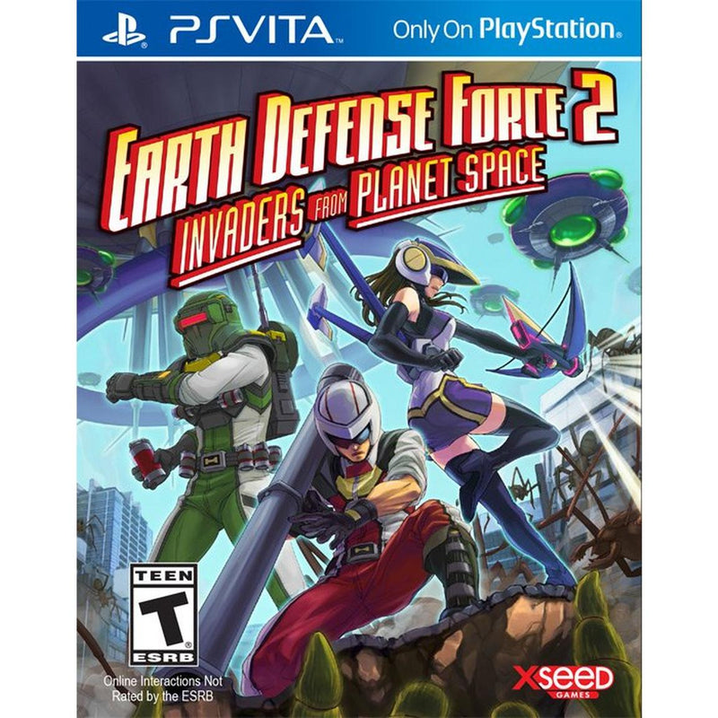 Earth Defense Force 2: Invaders from Planet Space - Playstation Vita Pre-Played