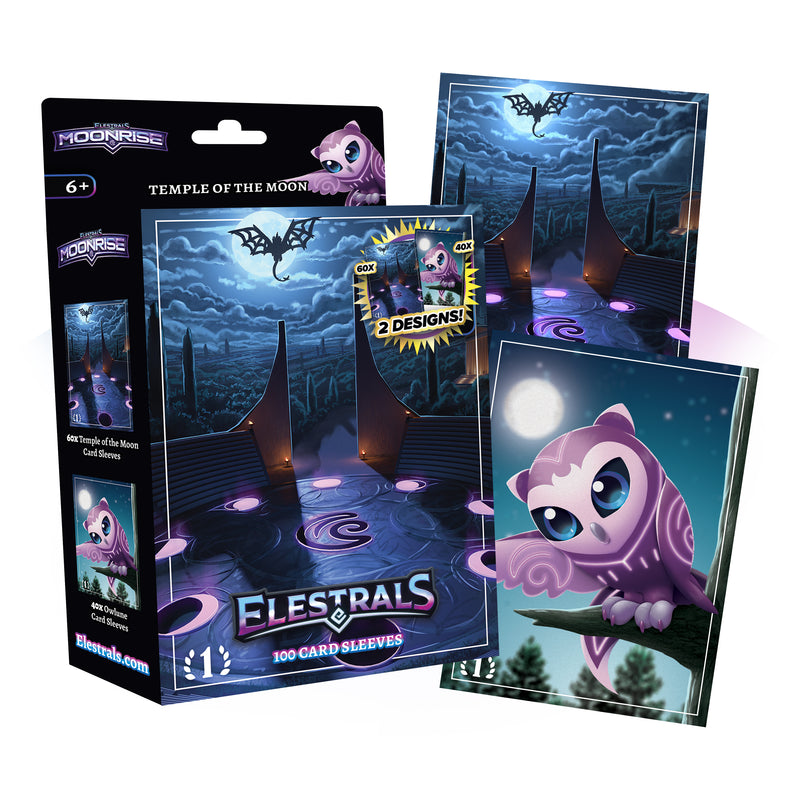 Moonrise Temple of the Moon Card Sleeves - Elestrals TCG