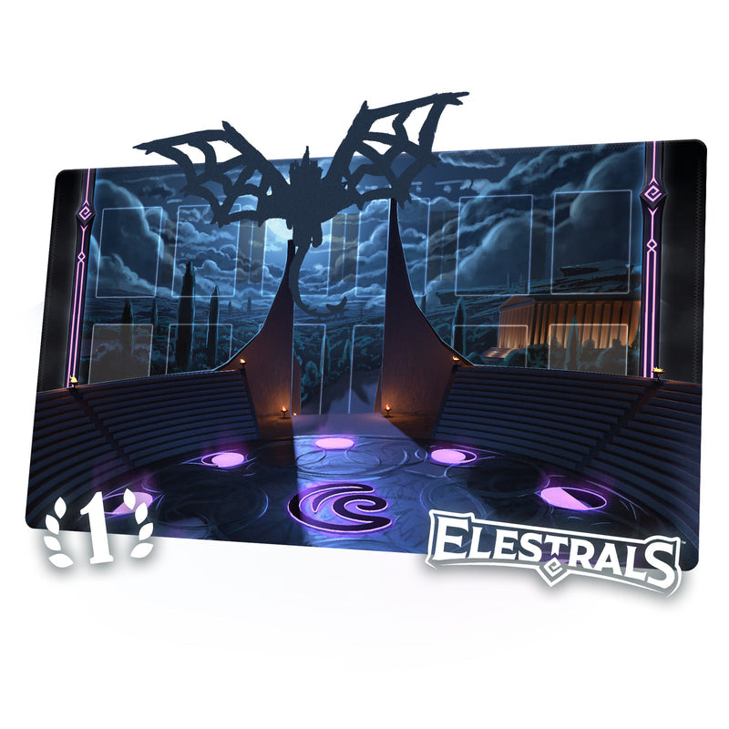 Moonrise Temple of the Moon Playmat - Elestrals TCG