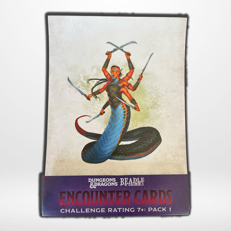 Encounter Cards: Challenge Rating 7+ Pack 1 - Dungeons & Dragons RPG
