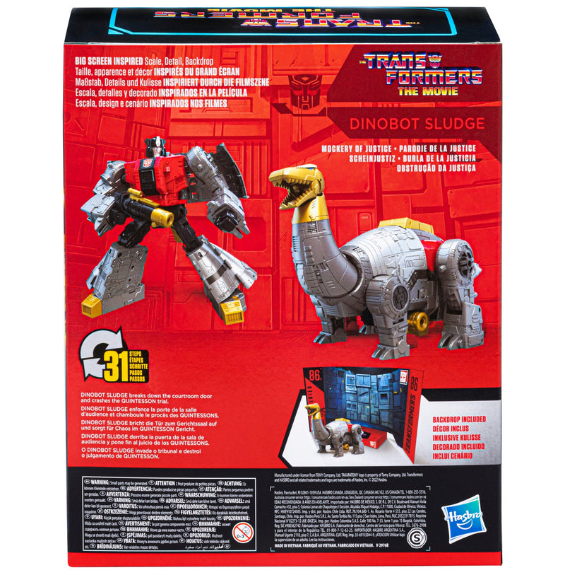 The Transformers: The Movie 86-15 Leader Dinobot Sludge Action Figure