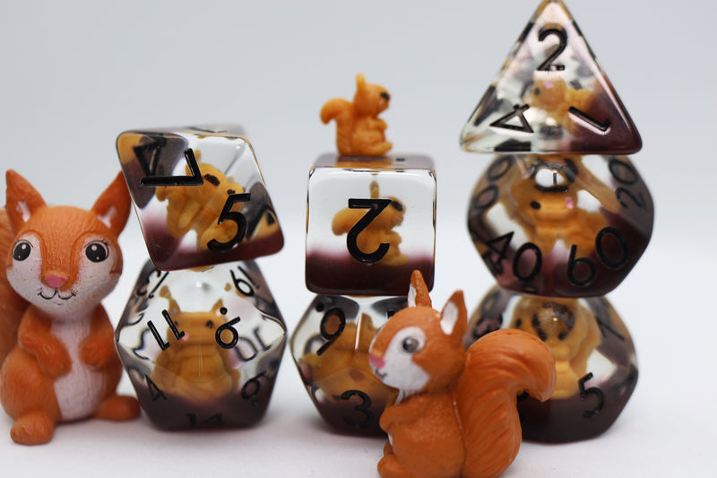 Squirrel - RPG Dice Set (7)