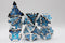 Quiver of Arrows: Azure Lightning Arrow Metal RPG Dice Set