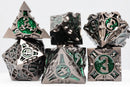 Quiver of Arrows: Swamp Arrow Metal RPG Dice Set
