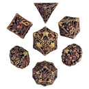 Orox Sees Gold Hollow Metal Dice Set