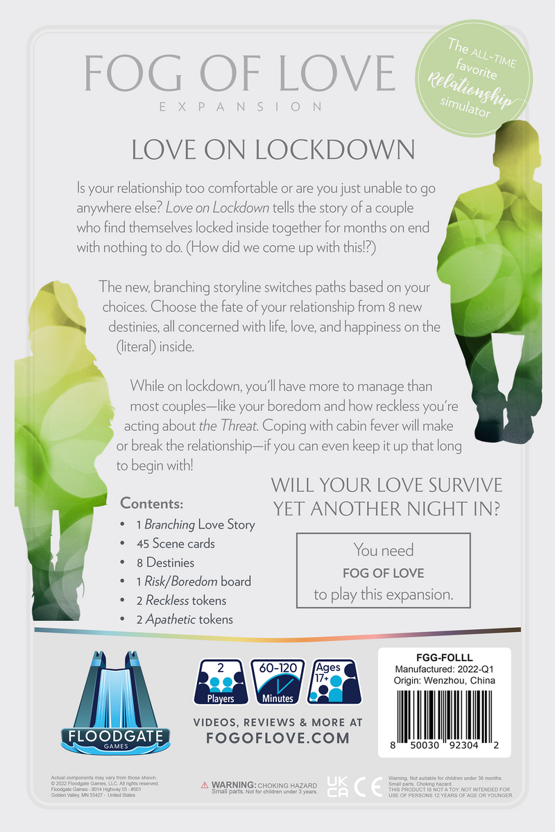 Fog of Love: Love in Lockdown Expansion