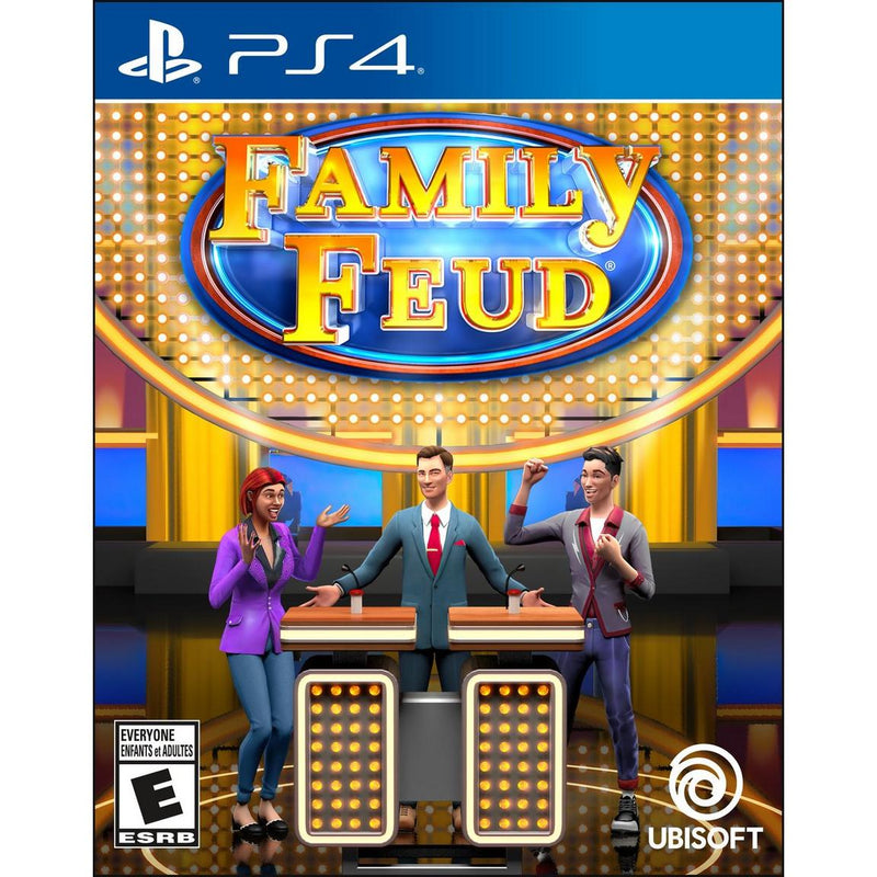 Family Feud Front Cover - Playstation 4 Pre-Played