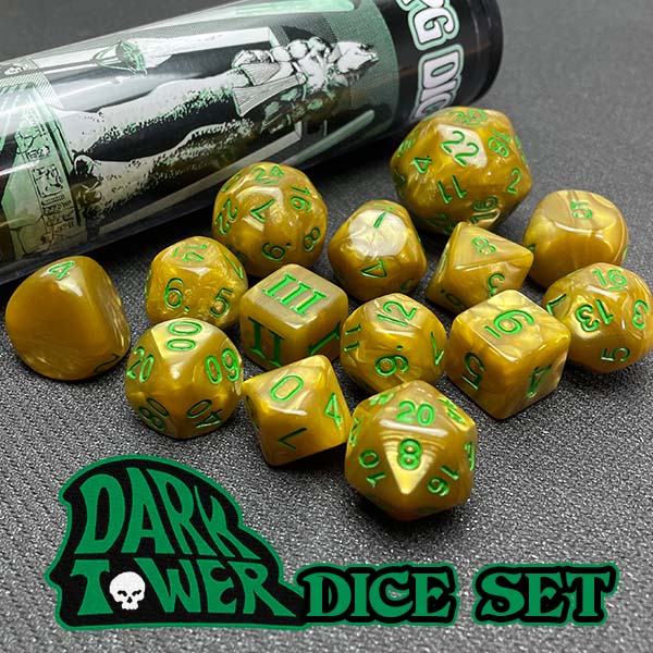 Dark Tower 14 Dice Set - Dungeon Crawl Classics