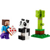 Steve and Baby Panda - Lego Minecraft 30672