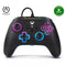 PowerA Advantage Wired Controller with Lumectra - Black - Xbox Series X