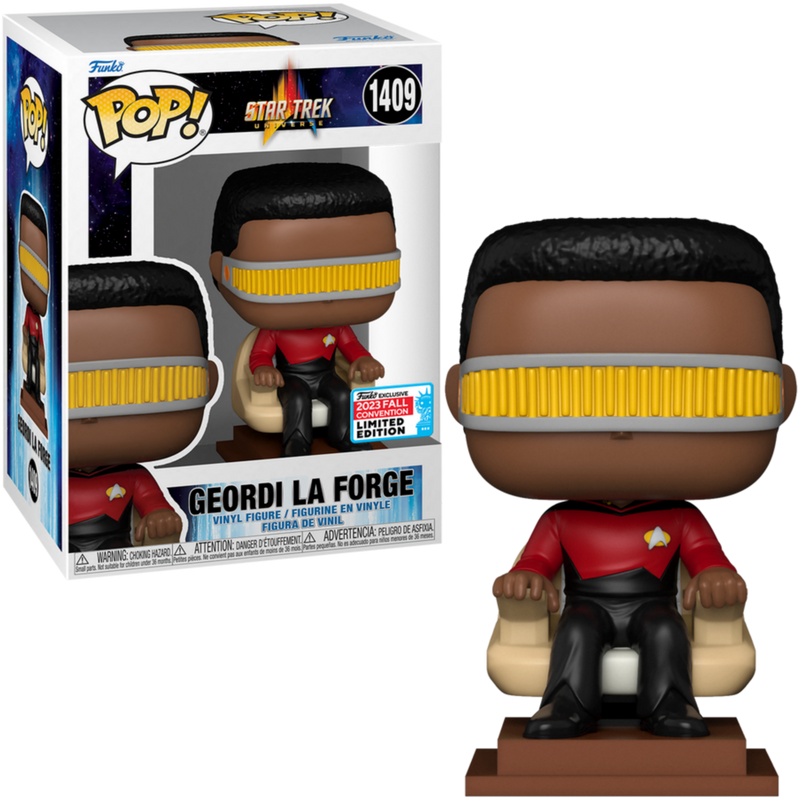Pop! Star Trek Universe - Geordi La Forge 2023 Fall Convention Exclusive 1409