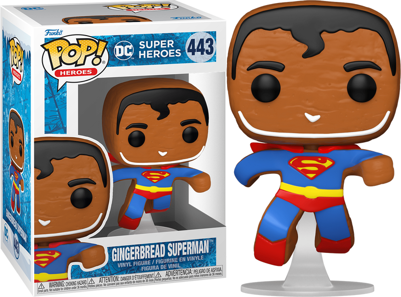 Pop! DC Comics - Gingerbread Superman 443