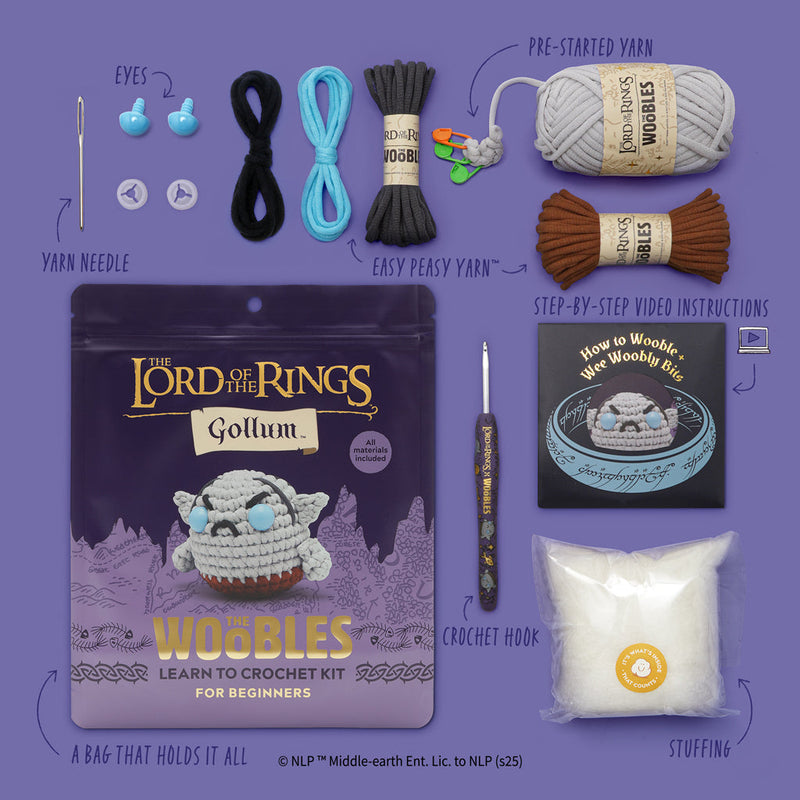 Lord of the Rings Gollum Crochet Kit